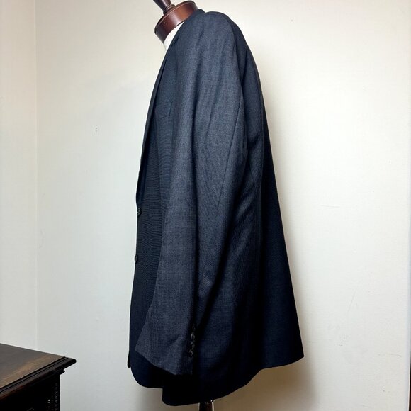 Pronto Uomo Sport Coat Blazer Natural Stretch Men's 48 XL Brown Wool Suit Jacket - Picture 5 of 12